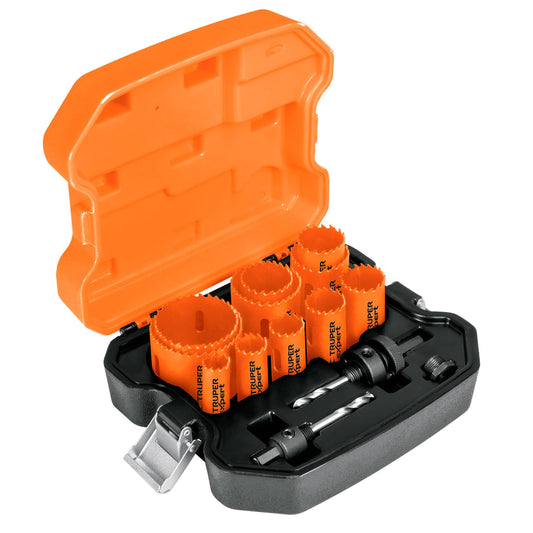 JUEGO DE BROCASIERRAS BIMETALICAS TRUPER 14 PZAS (KITB-11)