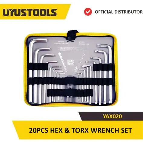 JUEGO LLAVE ALLEN TORX 20 PCS UYUSTOOLS  (YAX020)