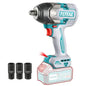 LLAVE DE IMPACTO INALÁMBRICO 1/2'' 20V 850NM TOTAL (TIWLI2085)