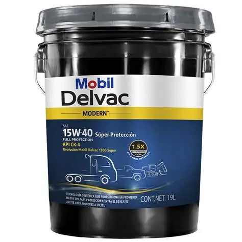 MOBIL DELVAC SUPER 1400 15W-40 B-19 LTS.