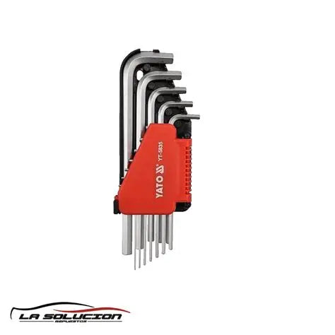 SET LLAVES ALLEN METRICO 13 PCS yato