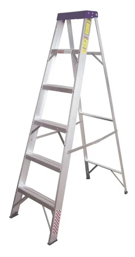 ESCALERA DE TIJERA DE ALUMINIO 2MX5 PELDAÑOS LADDER (AM21-105II)