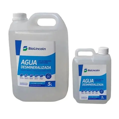 AGUA DESMINERALIZADA 220 LTS.
