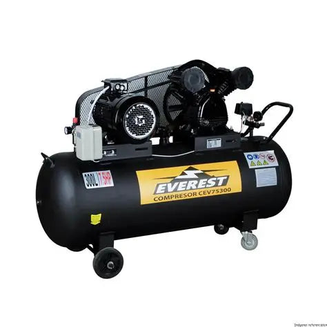 COMPRESOR EVEREST 7.5HP 300 LITROS 380V EN ´´V´´ (CEV75300)