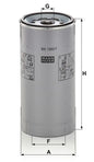 FILTRO COMBUSTIBLE MANN WK 1080/7x