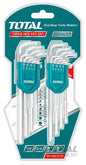 JUEGO LLAVE HEXAGONAL 18 PCS TOTAL INDUSTRIAL (THT106KT0181)