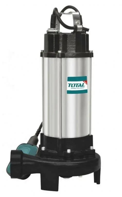 BOMBA SUMERGIBLE TOTAL PARA AGUAS RESIDUALES 1500W 2HP (TWP715001)