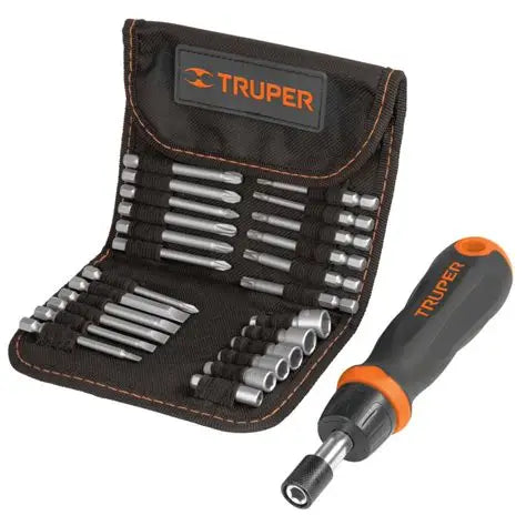 JUEGO DESTORNILLADOR TRUPER 26 PIEZAS (JDM-26)