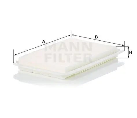 FILTRO AIRE MANN C 3121