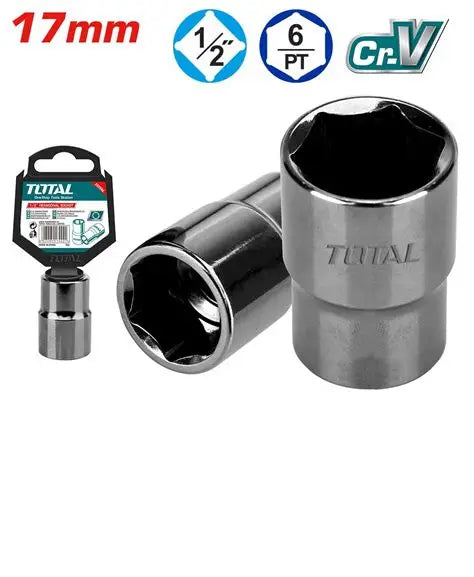 DADO CORTO HEXAGONAL 1/2´´ TOTAL 17MM (THTST12171)