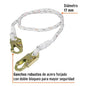 CABLE DE POSICIONAMIENTO CON 2 GANCHOS TRUPER (CAB-5489-20)