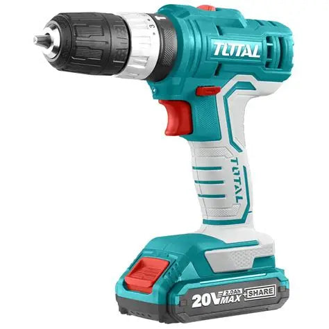 TALADRO INALAMBRICO 20V 10MM + C/2BAT + C/CARG RAPIDO (TDLI20012)