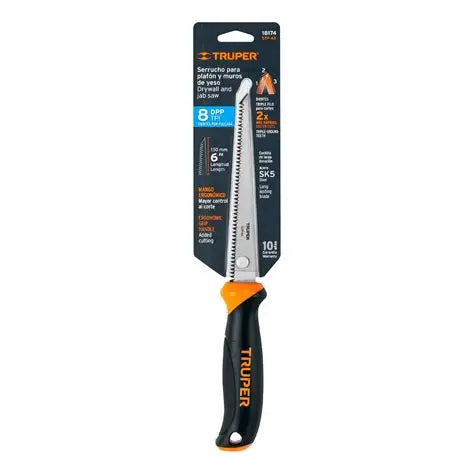 CUCHILLO SERRUCHO PARA YESO TRUPER 6´´ (STP-6X)