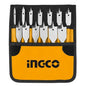 SET DE BROCAS PLANAS PARA MADERA 13 PIEZAS INGCO (AKD41301)