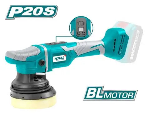 PULIDORA ANGULAR INALAMBRICA 5´´ 20V + S/BAT + S/CARG LINEA SIN CARBON (TAPLI2002)
