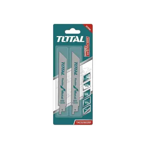 SET HOJA SIERRA SABLE PARA METAL TOTAL 0.9MM (TAC52922EF)
