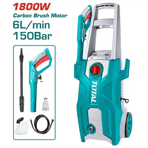 HIDROLAVADORA TOTAL 1800W 150BAR INDUSTRIAL (TGT11356)