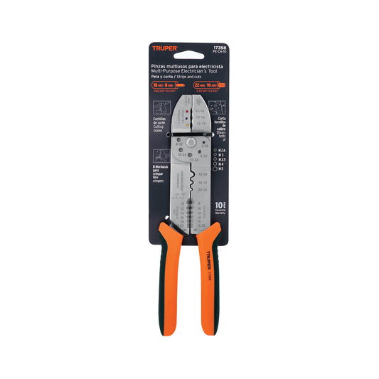 TENAZA PELACABLES MANUAL TRUPER (PE-CA-10)
