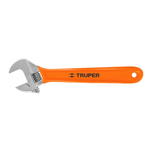 LLAVE AJUSTABLE 10'' CROMADO TRUPER(PET-10P)