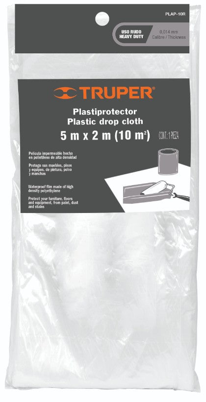 PLASTICO PROTECTOR TRUPER 10 METROS (PLAP-10R)