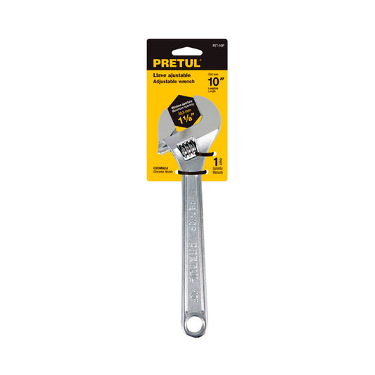 LLAVE AJUSTABLE PRETUL 10” (PET-10P)