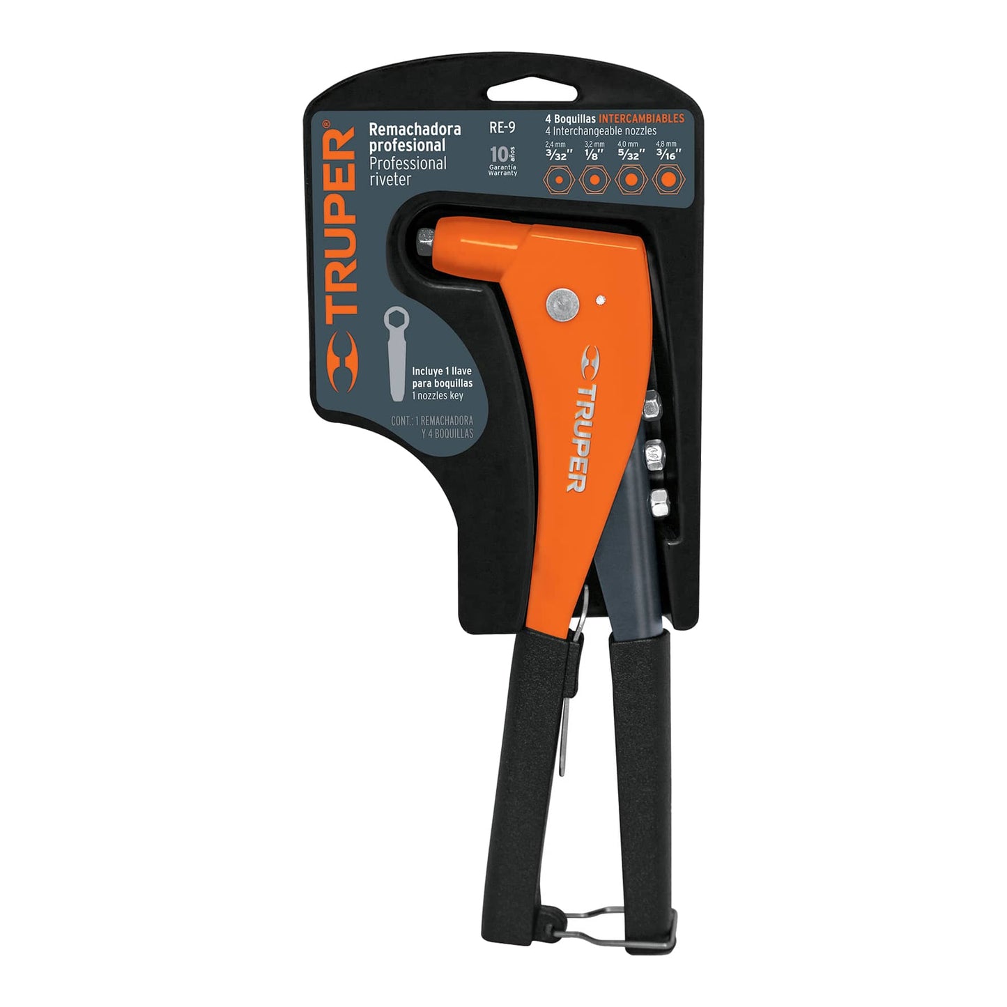 REMACHADORA C/BOQUILLA INTERCA TRUPER(re-10p)