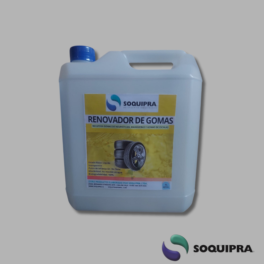 RENOVADOR DE GOMAS 5 LTS SOQUIPRA (Lub9422)