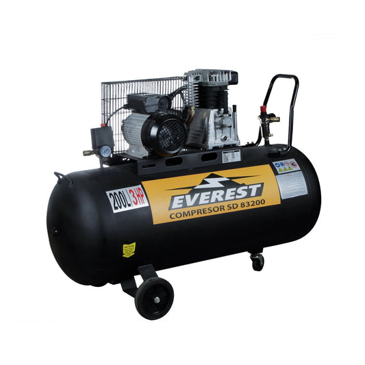 COMPRESOR EVEREST 3HP 200 LTS. (SD83200)