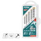 JUEGO BROCAS TOTAL CEMENTO 5 PCS ALBAÑILERIA (TACSD5055)