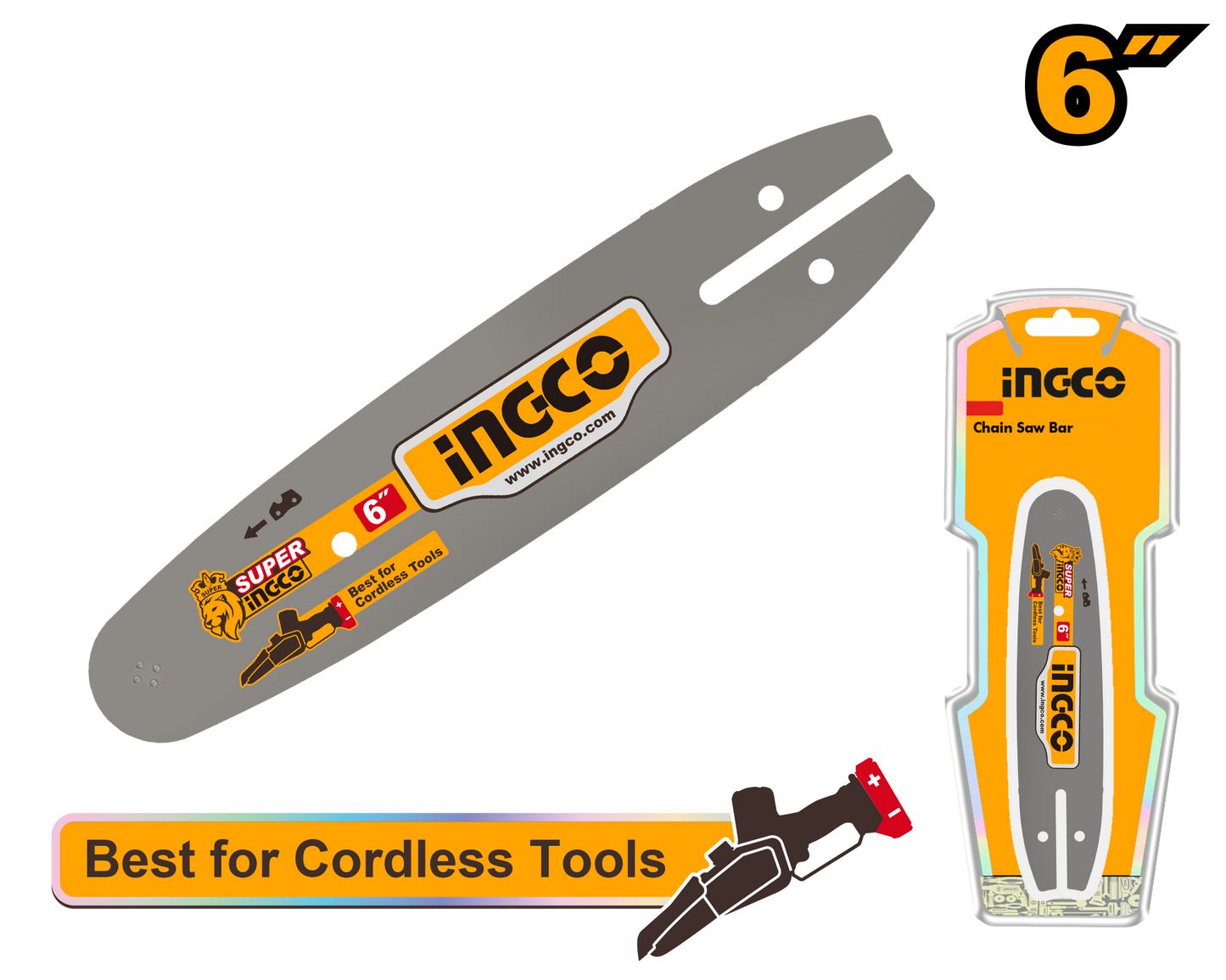 ESPADA PARA MOTOSIERRA 6'' INGCO (CGSLI2068-SP-31)
