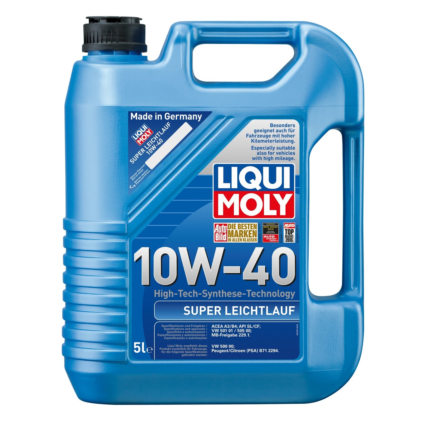 LIQUI MOLY SUPER LEICHTLAUF 10W-40 5 LTS.