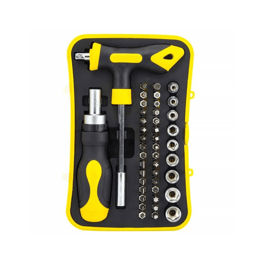 JUEGO DESTORNILLADOR RATCHET 43 PCS UYUSTOOLS  (DER43J)
