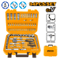 SET DE HERRAMIENTAS 142PCS 1/2´´ + 3/8´´ + 1/4´´ INGCO (HKTHP21421)