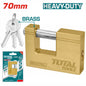 CANDADO CUADRADO RESISTENTE 80 MM TOTAL (TLK32803)