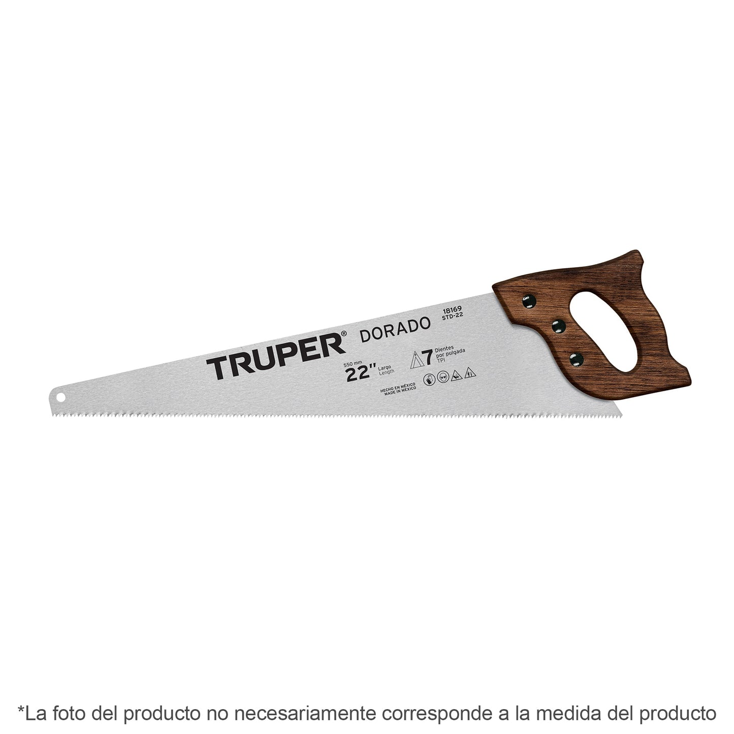 SERRUCHO TRUPER 20´´ MANGO MADERA DORADO (STD-20)