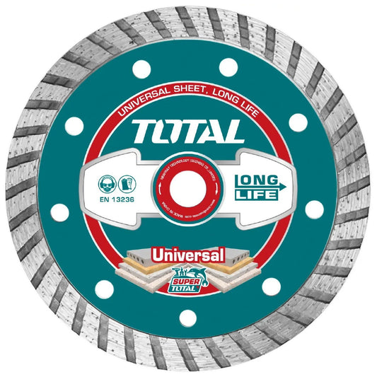 DISCO DIAMANTADO TURBO TOTAL 4 1/2´´ X 7.5MM (TAC2131153)