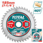 DISCO SIERRA MADERA TOTAL 7 1/4´´ X 25/32´´- 40 DIENTES - INDUSTRIAL (TAC231415)