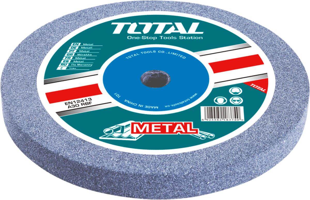 DISCO PIEDRA PARA ESMERIL TOTAL 200 X 16 X 20MM G36 (TAC25200361)