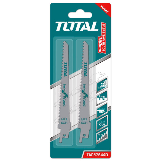 SET HOJA SIERRA SABLE PARA MADERA TOTAL 1.25MM (TAC52644D)