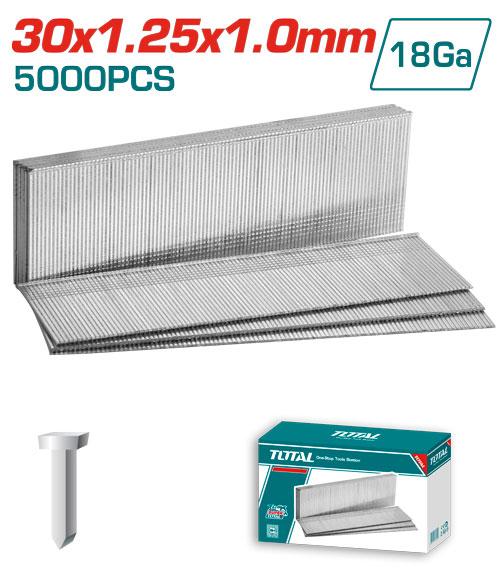CAJA CLAVOS TOTAL 30MM 5000 PZAS. (TAC918301)
