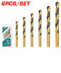 JUEGO BROCAS TOTAL HSS 6 PCS (TACSD0605)