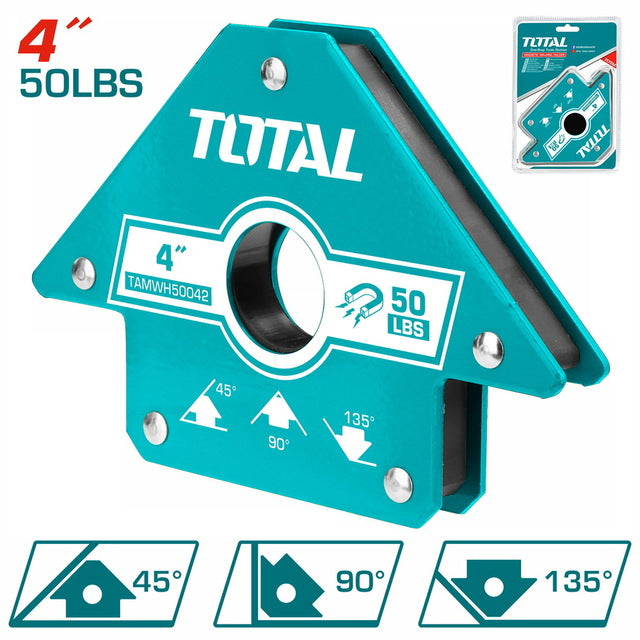 SOPORTE DE SOLDADURA 4´´ MAGNETICA TOTAL (TAMWH50042)
