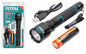 LINTERNA LED TOTAL 150 LUMENES RECARGABLE (TCFL186503)