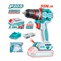 TALADRO INAL 13MM 20V 55NM +BAT Y CARG TOTAL(TDLI205582)