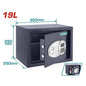 CAJA FUERTE ELECTRONICA 52 L TOTAL(TESF5001)