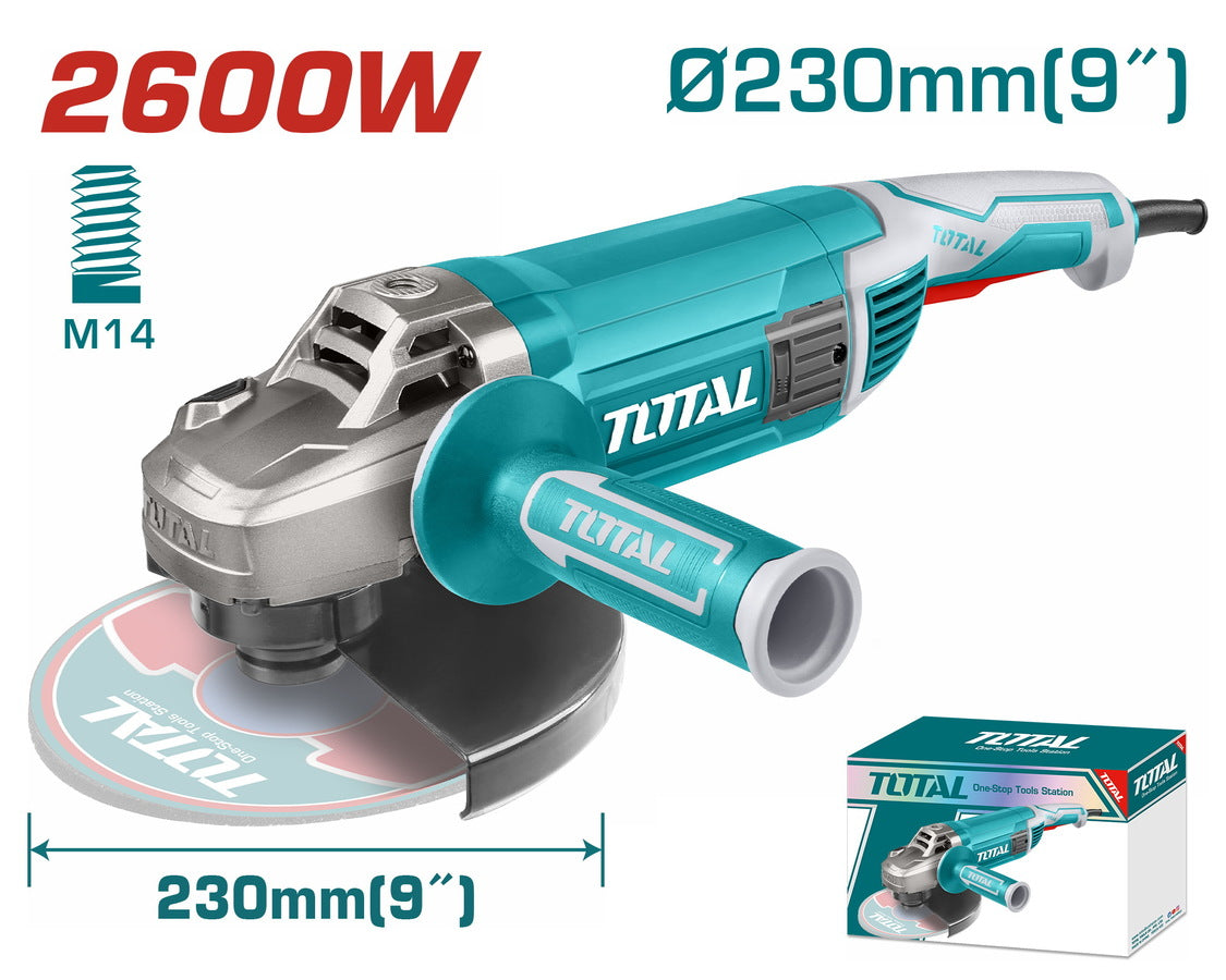 ESMERIL ANGULAR TOTAL 5´´ 2600W (TG1262306)