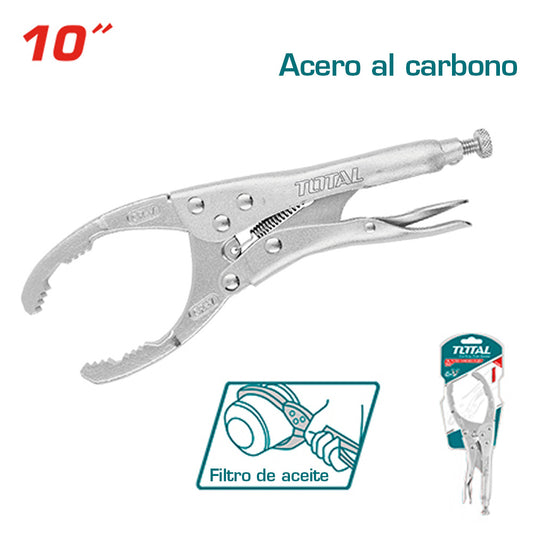 ALICATES DE LLAVE DE FILTRO DE ACEITE 10'' (THT190905)