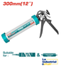 PISTOLA SILICONA ALUMINIO PROFESIONAL TOTAL 12´´ (THT20112)
