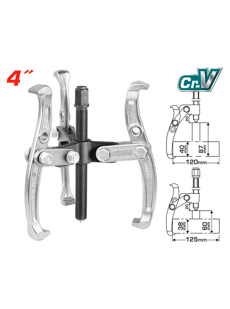 EXTRACTOR DE RODAMIENTOS TOTAL 4 PATAS (THTGP346)
