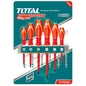 JUEGO DE DESTORNILLADOR DE ELECTRICIDAD TOTAL 6 PIEZAS INDUSTRIAL (THTIS566)